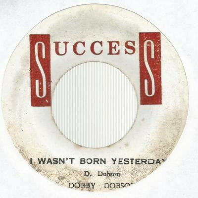 Artist Name: B - 【中古】7” Dobby Dobson That Wonderful Sound / I Wasnt Born Yesterday NONE Success /00080