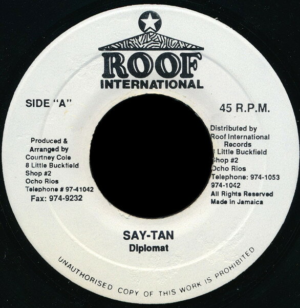 7” Diplomat (2) Say-Tan NONE Roof International /00080