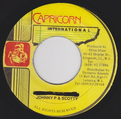 7” Johnny P &amp; Scotty (2) Send Me The Pillow NONE Capricorn Internatio /00080