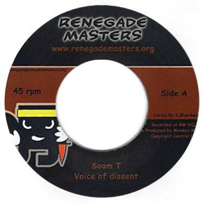 Artist Name: N - 【中古】7” MC Soom-T Voice Of Dissent RM002 Renegade Masters /00080