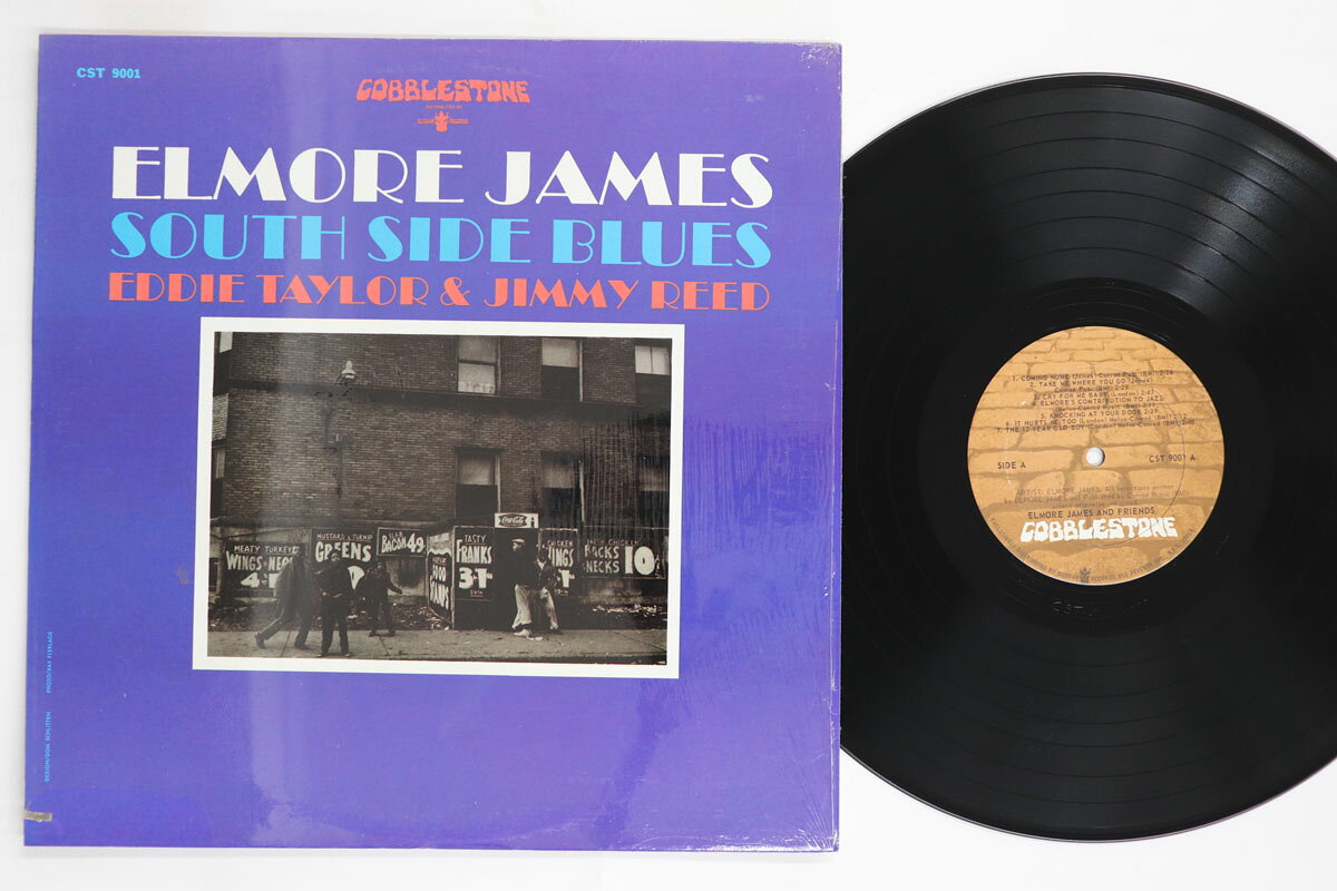 【中古】LP Elmore James, Eddie Taylor, Ji South Side Blues CST9001 COBBLESTON...