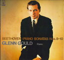 【中古】LP Glenn Gould ベートーヴェン:ピアノ・ソナタ第8,9,10番 25AC1675 CBS SONY /00260