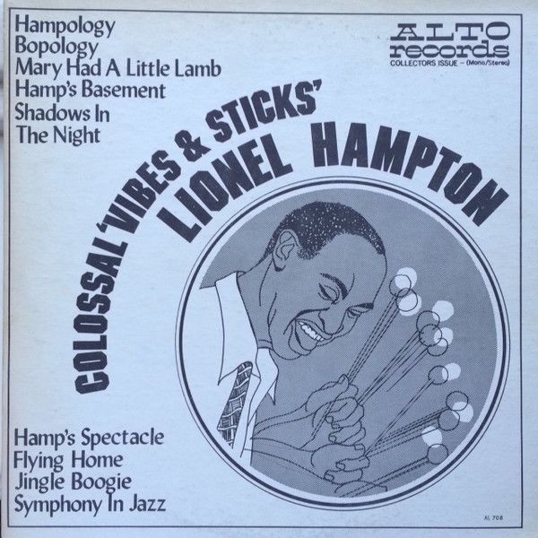 【中古】米LP Lionel Hampton Colossal ”vibes &amp; Sticks” AL708 ALTO /00260