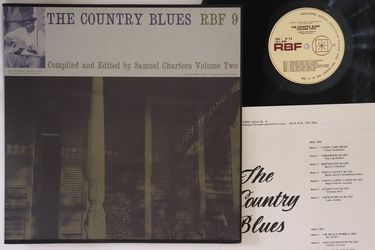【中古】米LP Various Country Blues Volume 2 RBF9 RBF /00260