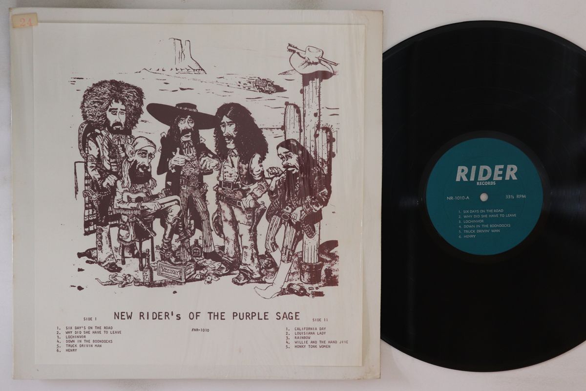 【中古】米LP New Riders Of The Purple Sage New Riders Of The Purple Sage NR1010 RIDER /00260