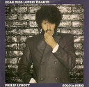 【中古】英7” Philip Lynott Dear Miss Lonely Hearts / Solo In Soho SOLO1 VERTIGO /00080(2)