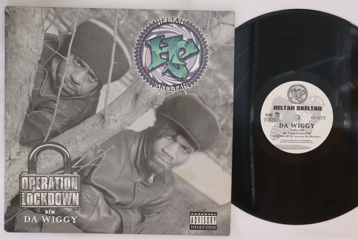【中古】米12” Heltah Skeltah Operation Lockdown / Da Wiggy PVL53232 PRIORITY /00250