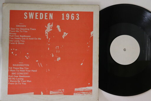 【中古】LP Beatles Sweden 1963 NONE NONE /00260 【中古】LP Beatles Sweden 1963 NONE NONE /00260