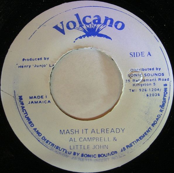 楽天レコードシティ 楽天市場店【中古】ジャマイカ7” Al Campbell & Little John Mash It Already NONE Volcano /00080