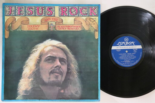 【中古】LP Jeremy Faith Jesus Rock SLC398 LONDON /00260 【中古】LP Jeremy Faith Jesus Rock SLC398 LONDON /00260