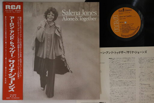 【中古】LP Salena Jones Alone And Together RCA6272 RCA /00260 【中古】LP Salena Jones Alone And Together RCA6272 RCA /00260