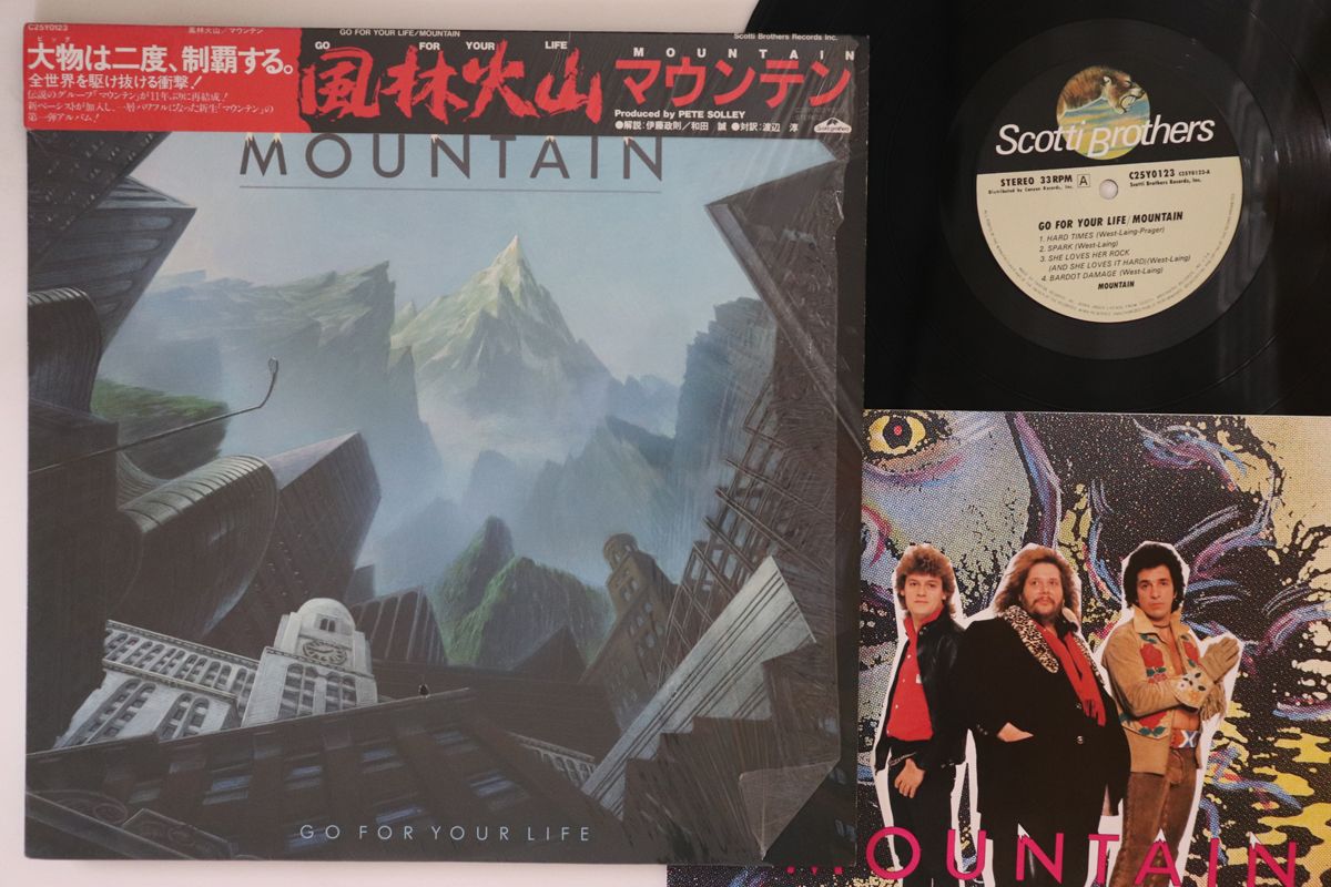 【中古】LP Mountain Go For Your Life C25Y0123 SCOTTI BROS /00260