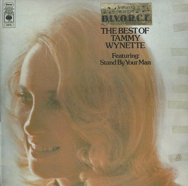 【中古】英LP Tammy Wynette The Best Of Tammy Wynette (Featuring: Stand By Your S63578 CBS /00260