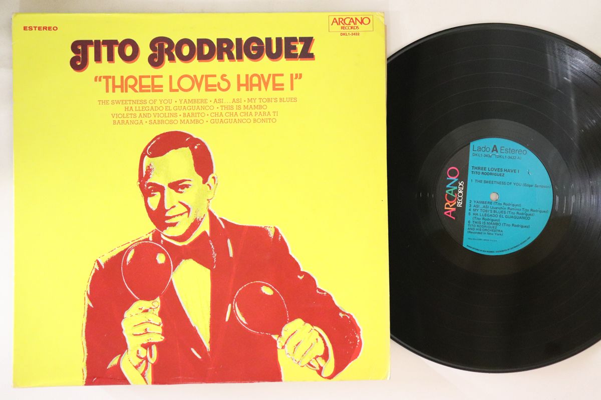 【中古】米LP Tito Rodriguez Three Loves Have I DKL13432 ARCANO /00260