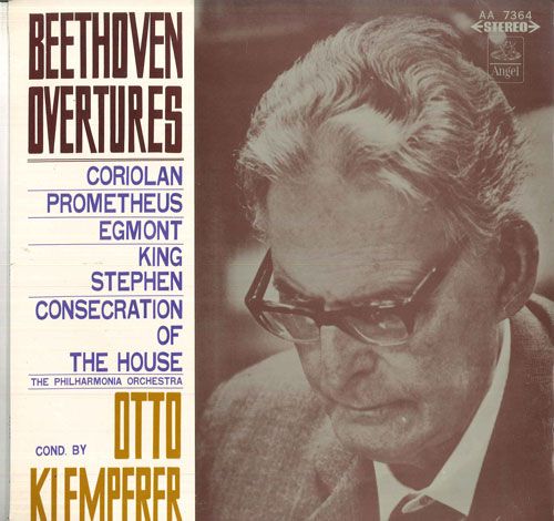 LP Otto KLEMPERER Beethoven Overtures AA7364 ANGEL /00260