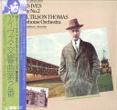 【中古】LP マイケル・ティルソン・・トーマ アイヴズ: 交響曲第2番 28AC1633 CBS SONY /00260