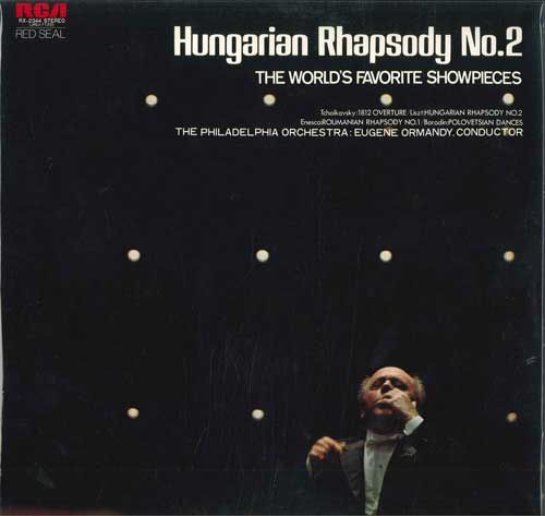 【中古】LP Eugene Ormandy ハンガリー狂詩曲 RX2344 RCA /00260 【中古】LP Eugene Ormandy ハンガリー狂詩曲 RX2344 RCA /00260