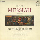 【中古】LP Sir Thomas Beecham ヘンデル : 救世主 ハイライト SHP2413 VICTOR /00400