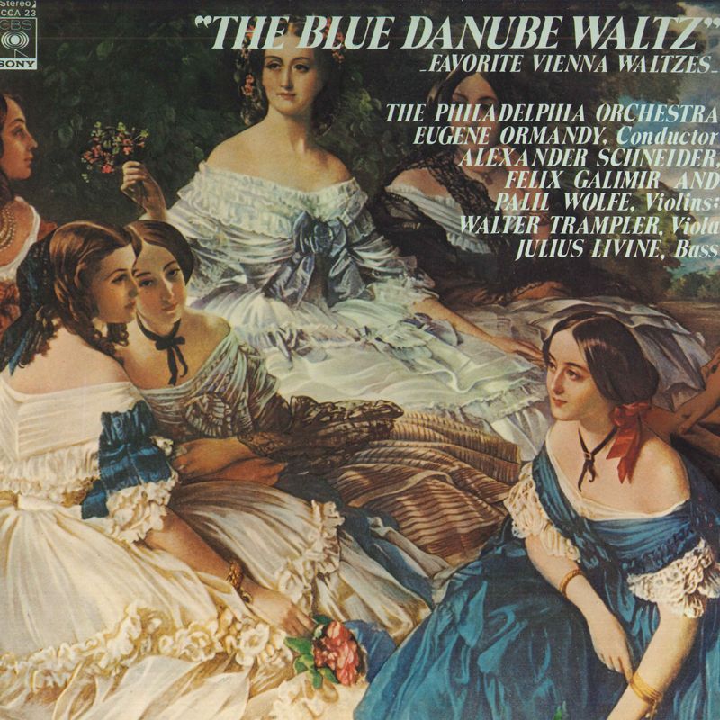 【中古】LP ユージン・オーマンディ 美しく青きドナウ / ウィンナ・ワルツ名曲集 FCCA23 CBS SONY /00260