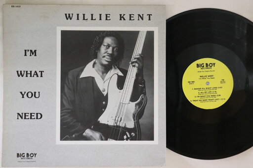 【中古】米LP Willie Kent Im What You Need BB1937 BIG BOY /00260 【中古】米LP Willie Kent Im What You Need BB1937 BIG BOY /00260