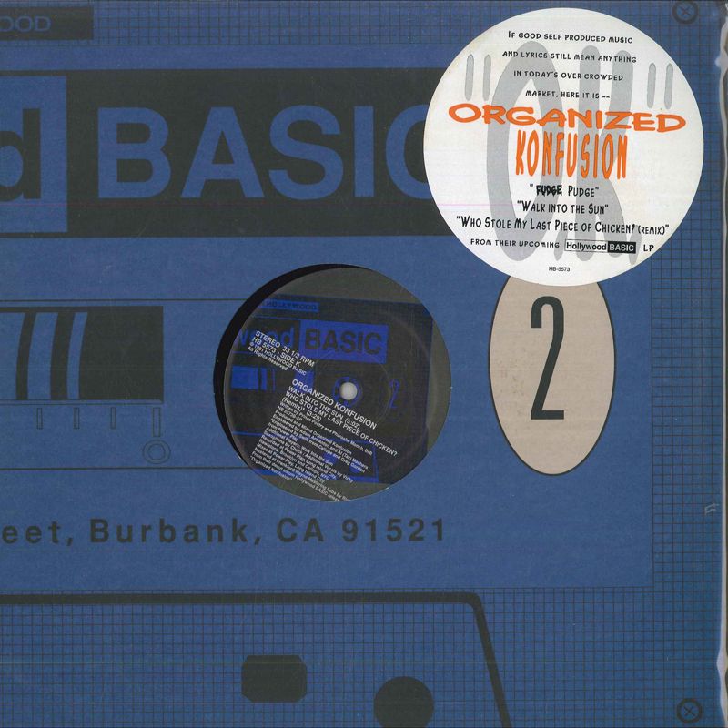 【中古】米12” Organized Konfusion Fudge Pudge HB5573 Hollywood BASIC /00250