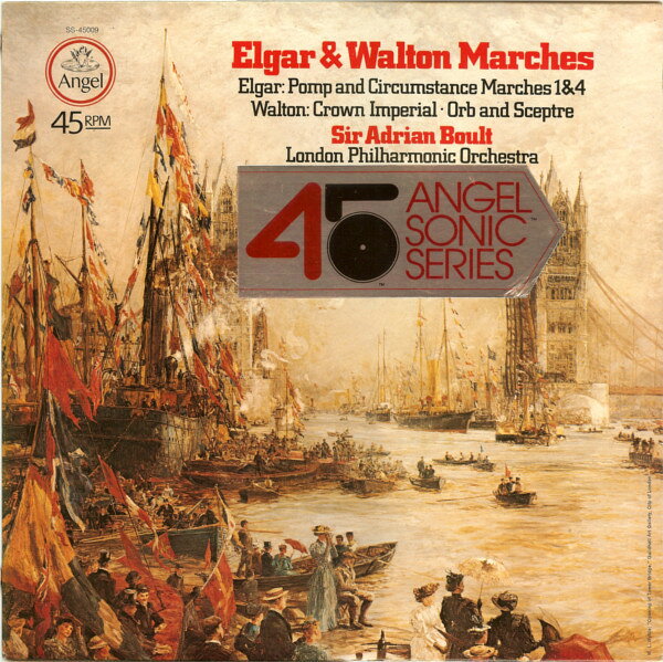 LP Sir Edward Elgar / Sir William Elgar &amp; Walton Marches SS45009 Angel Records /00260