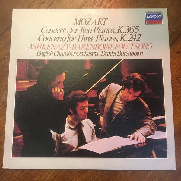 【中古】LP イギリス室内管弦楽団, フー・ツ モーツァルト: 2台のピアノのための協奏曲 K365, 3台の L15C2203 LONDON /00260