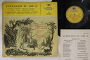 【中古】仏LP エルナ・ベルガー,リタ・シュト ドイツ・リート名曲集2 モーツァルト 春への憧れ、スミ 19155 DG /00260