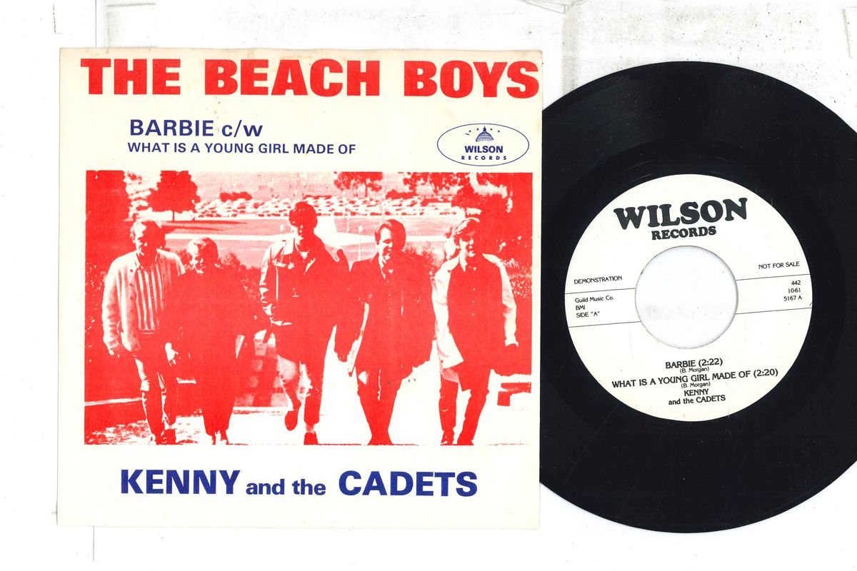 【中古】米7” Kenny & The Cadets, Survivors Barbie / What Is A Young Girl Made Of / Pamela Jean 5167 WILSON /00080