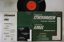 【中古】LP カールハインツ・シュトックハウ 一人の打楽器奏者のための環 / トランシシオン第2 OS432T TIME /00400