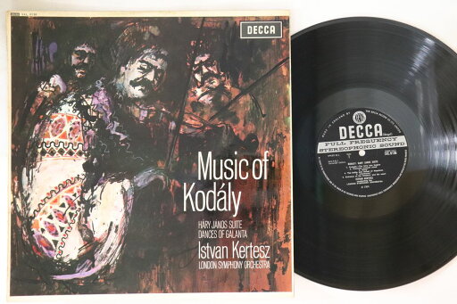 【中古】LP Istvan Kertesz, London Symphony Music Of Kodaly SXL6136 DECCA UK Vinyl /00260 【中古】LP Istvan Kertesz, London Symphony Music Of Kodaly SXL6136 DECCA UK Vinyl /00260