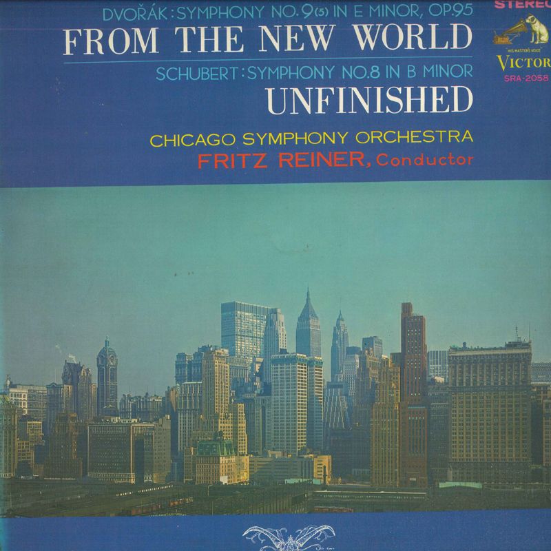【中古】LP Fritz Reiner ドヴォルザーク:交響曲第9(5)番ホ短調作品95「新世 SRA2058 VICTOR /00400