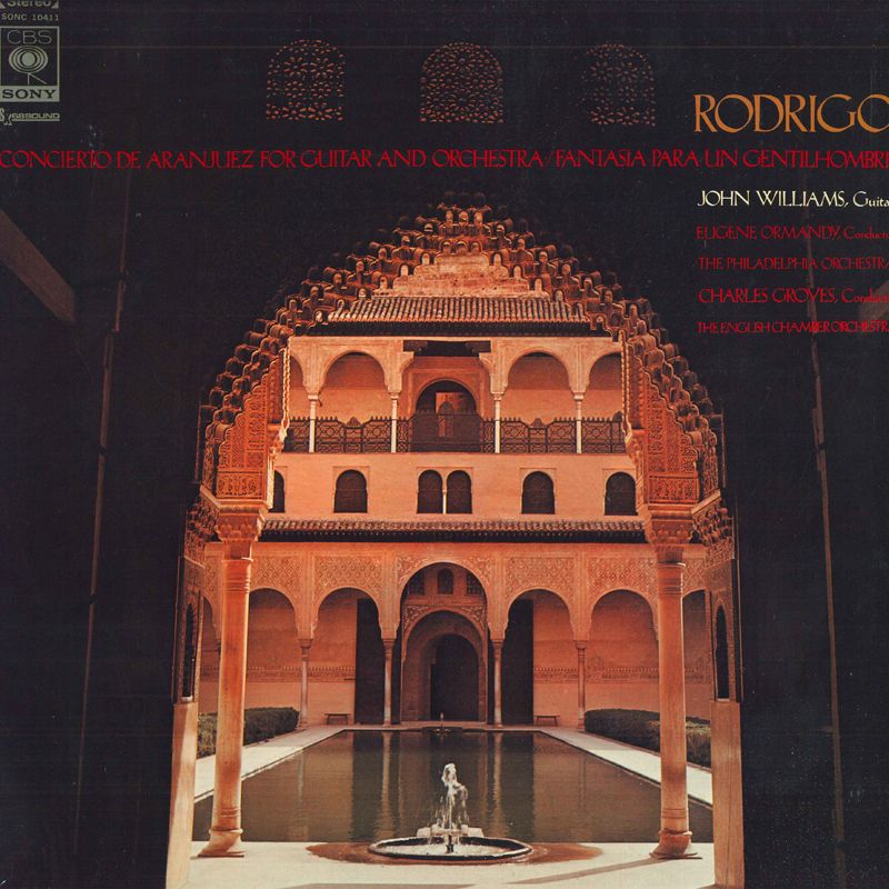 【中古】LP John Williams ロドリーゴ：「アランフェス協奏曲」「ある貴紳のため SONC10411 CBS SONY /00400