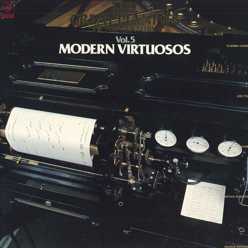 【中古】LP Various 世紀の大ピアニストたち Vol5 / 若き日の巨匠たち 25AC245 CBS SONY /00260