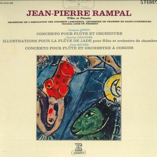 【中古】LP Jean-pierre Rampal フルート音楽全集-11 OS2241RE ERATO /00400 【中古】LP Jean-pierre Rampal フルート音楽全集-11 OS2241RE ERATO /00400