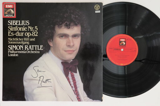 【中古】独LP Simon Rattle Sibelius: Sinfonie Nr.5 In Es-dur Op.82 - Nachtlich 1C06707586T EMI /00260 【中古】独LP Simon Rattle Sibelius: Sinfonie Nr.5 In Es-dur Op.82 - Nachtlich 1C06707586T EMI /00260