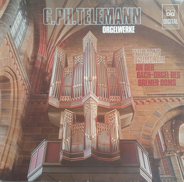 LP Georg Philipp Telemann , Wolfg Orgelwerke 667847 Musikproduktion Dabr /00260