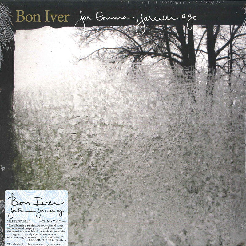 【新品】LP Bon Iver For Emma, Forever Ago JAG115 Jagjaguwar 未開封 /00260