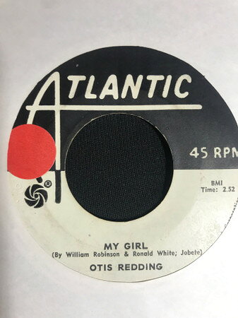 【中古】7” Otis Redding My Girl / Down In The Valley NONE Atlantic /00080