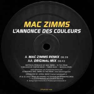 蘭12” Mac Zimms Lannonce Des Couleurs 2PLAY001 2 PLAY /00250