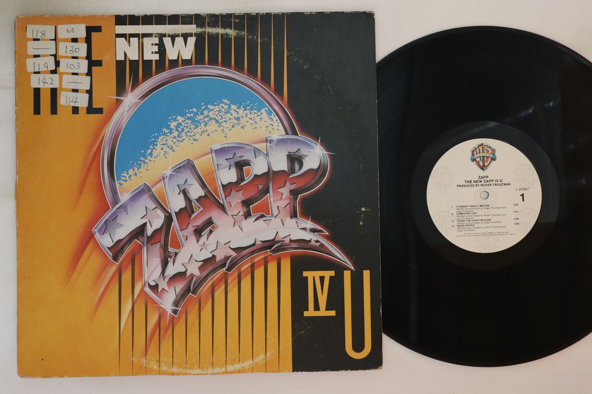 【中古】米LP Zapp New Zapp Iv U 125327 WARNER BROS /00260