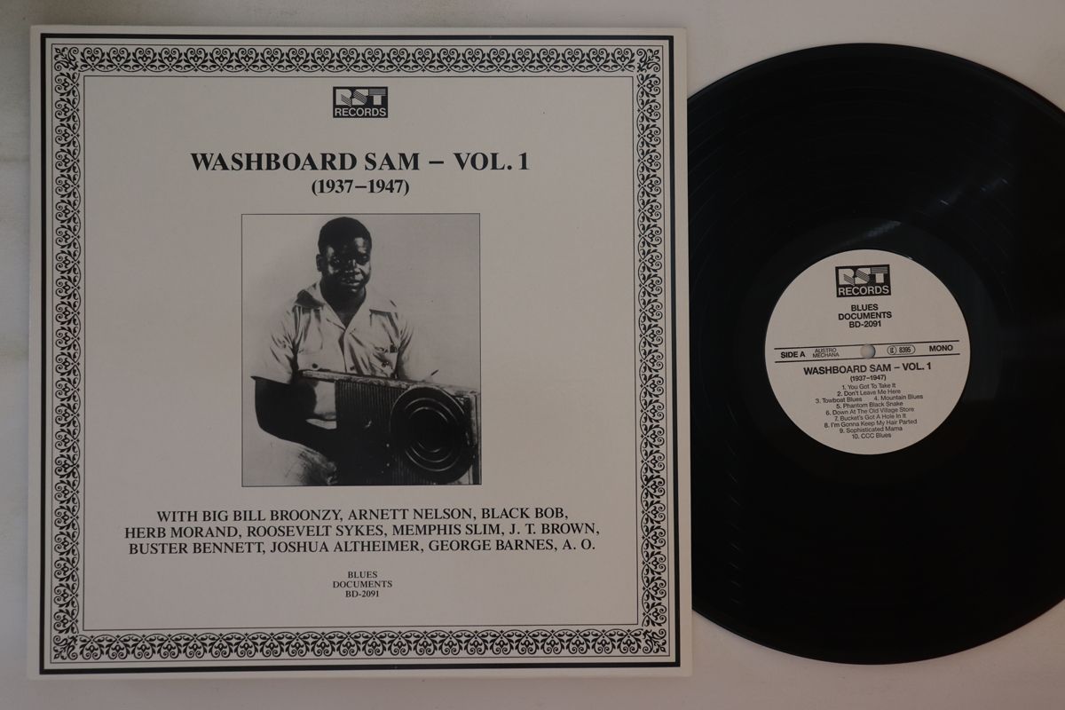 【中古】オーストリアLP Washboard Sam Vol. 1 (1937-1947) BD2091 RST /00260