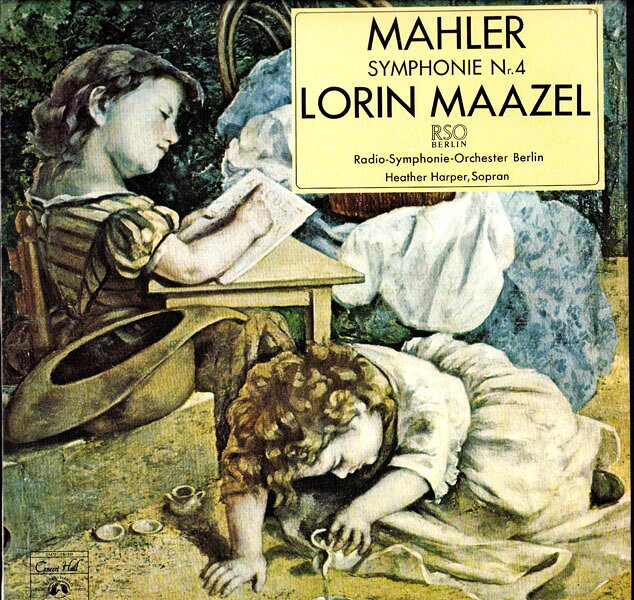 【中古】LP ロリン・マゼール, ベルリン放送 マーラー: 交響曲第4番 SMS2638 CONCERT HALL /00260 recordcity-11114513 RECORD CITY 楽天市場店 パッケージ画像