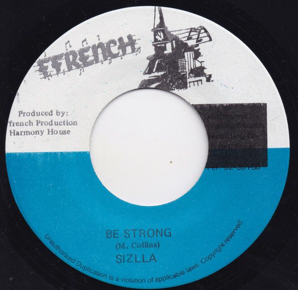Record - 【中古】ジャマイカ7” Sizzla Be Strong NONE Ffrench /00080