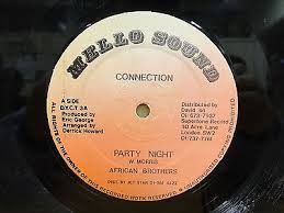 【中古】英12” African Brothers / Puddy Roots Party Night / Went Down Town DYCT3 Mello Sound Connecti /00250