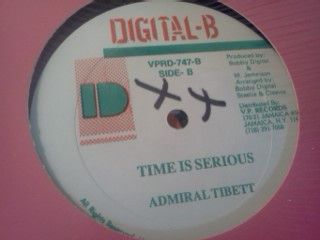【中古】米12” Admiral Tibet, Ninjaman, Shabb Time Is Serious VPRD747 Digital-B /00250