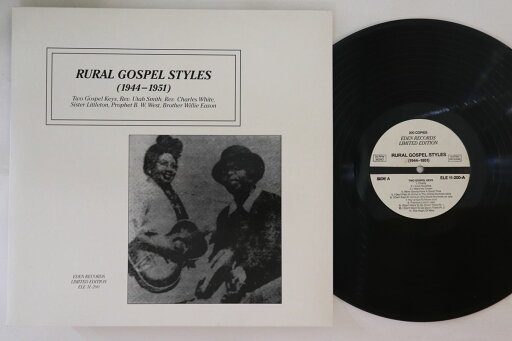 【中古】オーストリアLP Various Rural Gospel Styles (1944-1951) ELE11200 EDEN /00260 【中古】オーストリアLP Various Rural Gospel Styles (1944-1951) ELE11200 EDEN /00260