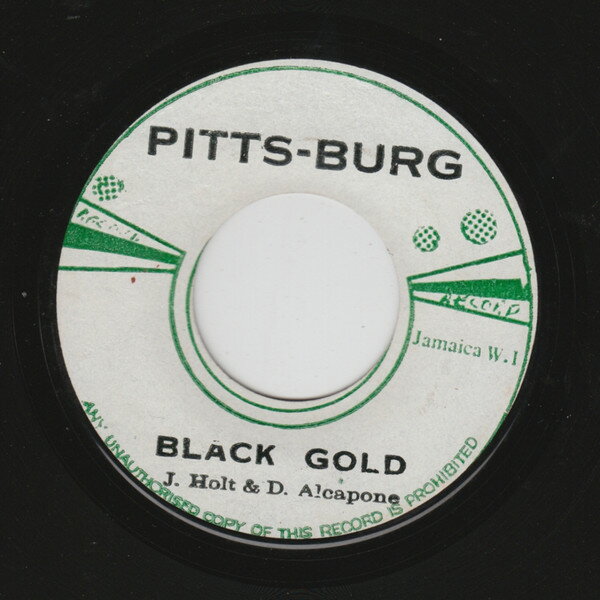 【中古】ジャマイカ7” John Holt &amp; Dennis Alcapone Black Gold NONE Pitts-Burg /00080