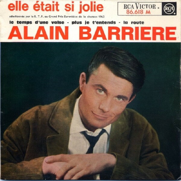 ����š�ʩ7�� Alain Barriere Elle Etait Si Jolie 86618 RCA VICTOR /00080