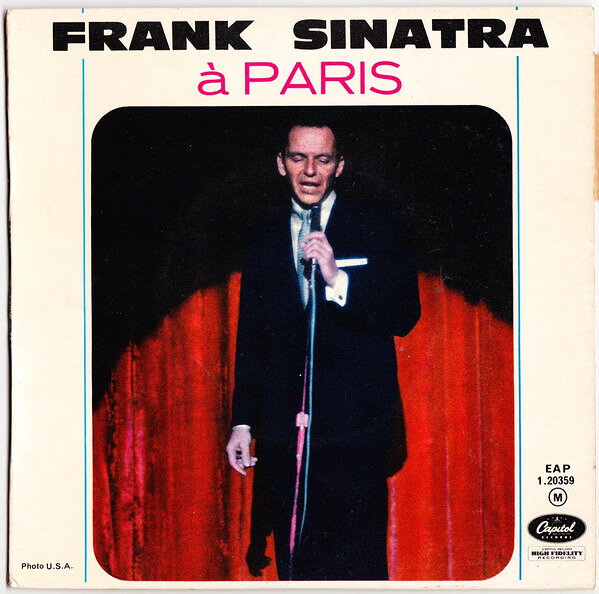 Jazz - 【中古】仏7” Frank Sinatra A Paris EAP120359 CAPITOL /00080